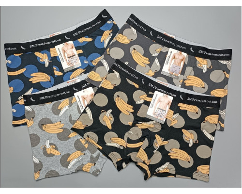 Боксери чоловічі SM Premium cotton R80728